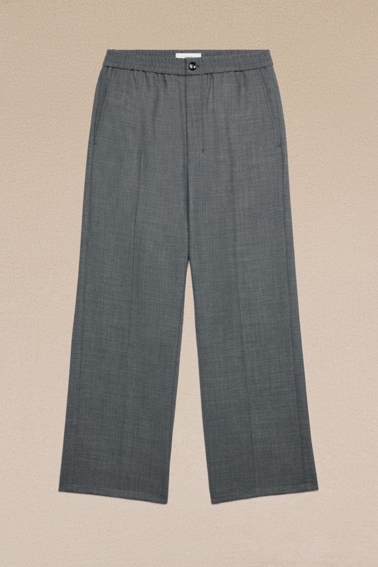 ELASTICATED TROUSERS 055 H GREY