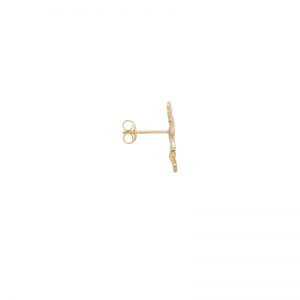 Single Flourish Stud Earring S 25165223 Goldpl