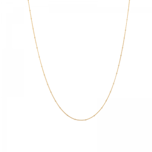 Bamboo Plain Necklace Medium S 23090272 Goldpl