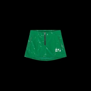Dolly patent tennis skirt 22 Dolly Green