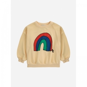Rainbow sweatshirt - YELLOW