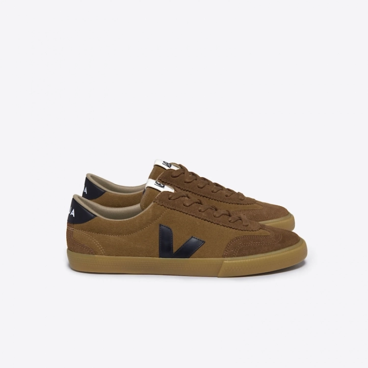 VOLLEY SUEDE CAMEL BLK CAMEL