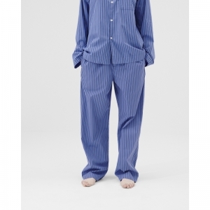 Cotton Poplin - Pyjamas Pants - Boro Stripes
