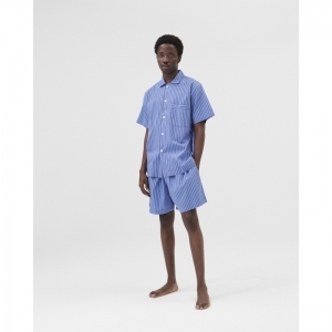 Cotton Poplin - Pyjamas Shorts - Boro Stripes