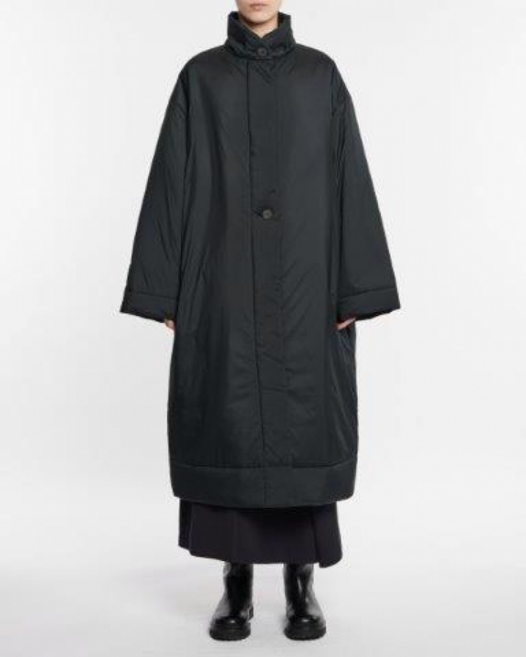 PADDED LONG COAT BLACK