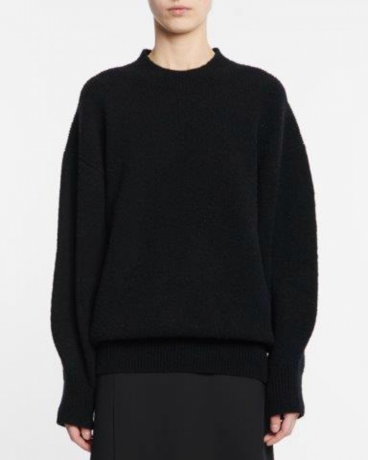 5GG OVERSIZED CREW NECK BLACK