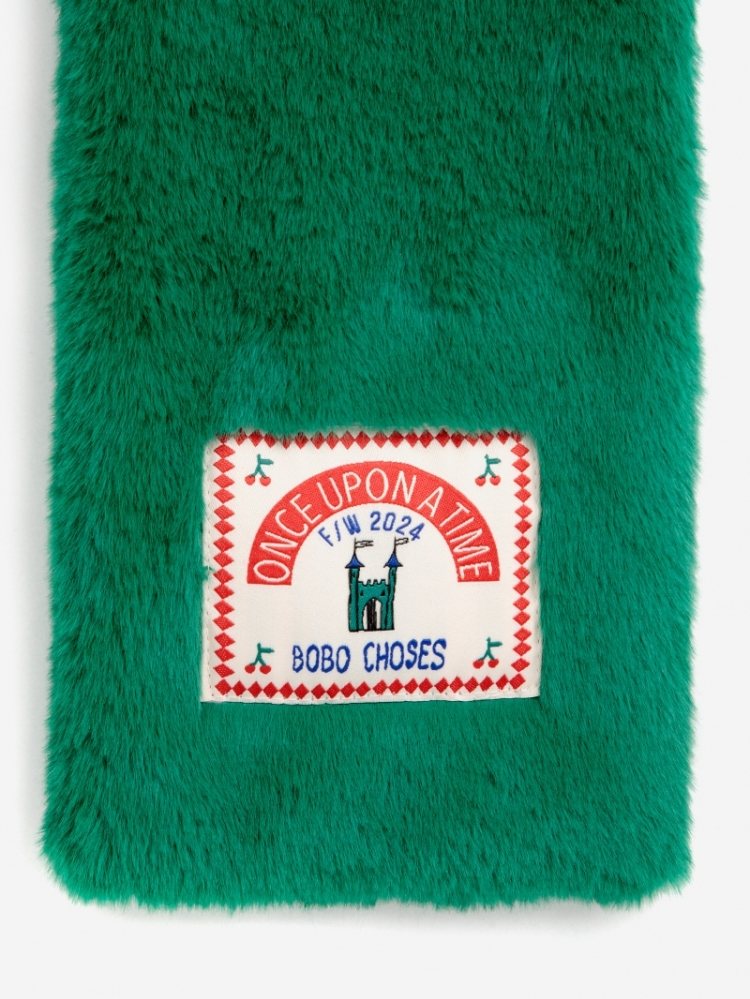 B.C furry neck warmer 311 GREEN