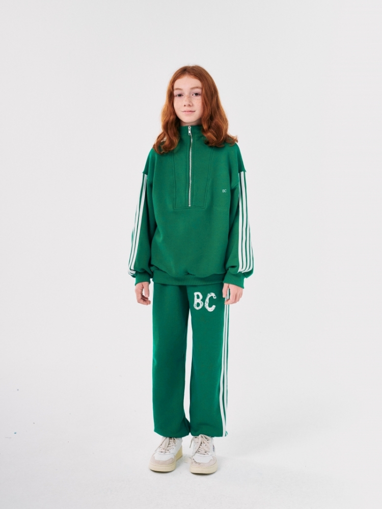 B.C Shadow stripes jogging pan 311 GREEN