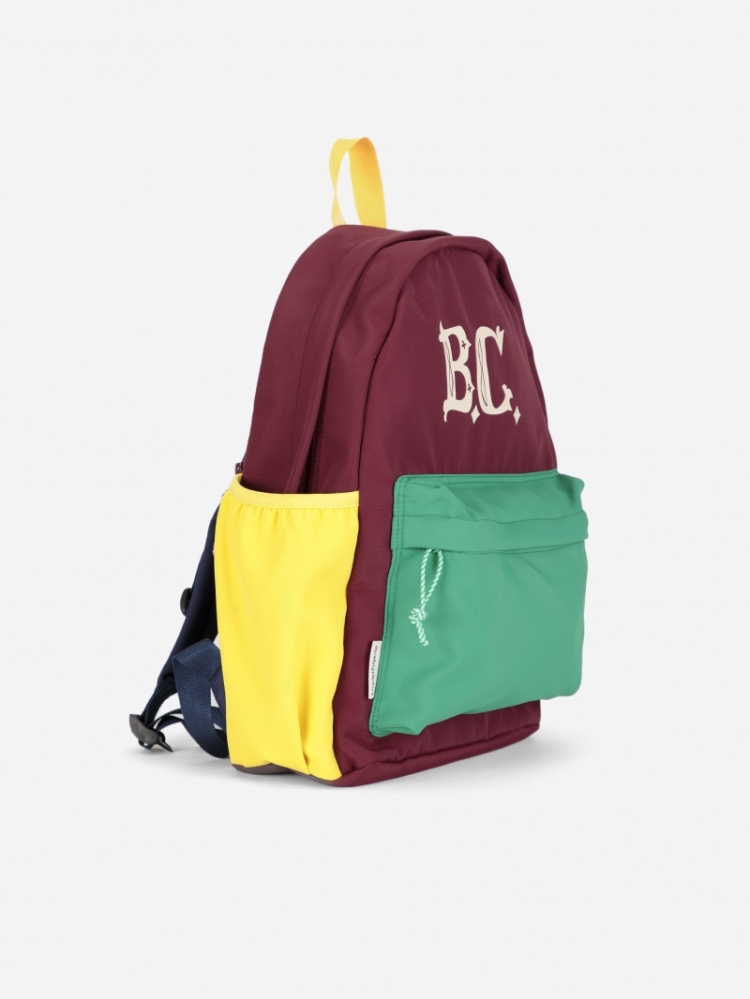 B.C Vintage color block backpa 991 MULTICOLOR