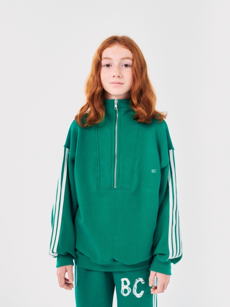 B.C zipped sweatshirt 311 GREEN