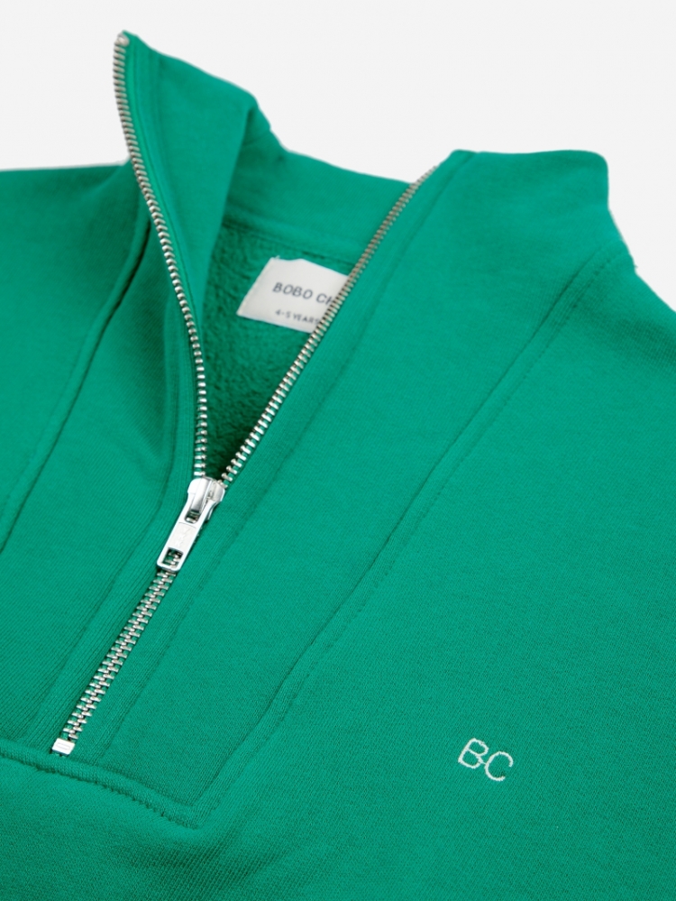 B.C zipped sweatshirt 311 GREEN