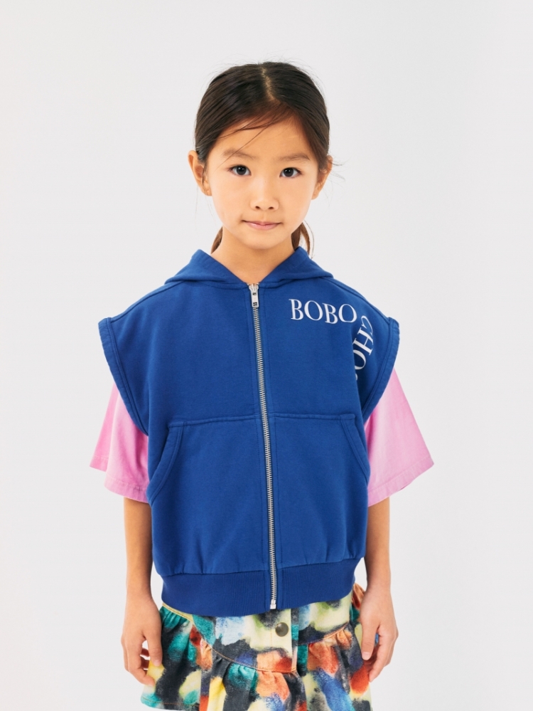 Bobo Choses sleeveles zipped h 421 BLUE