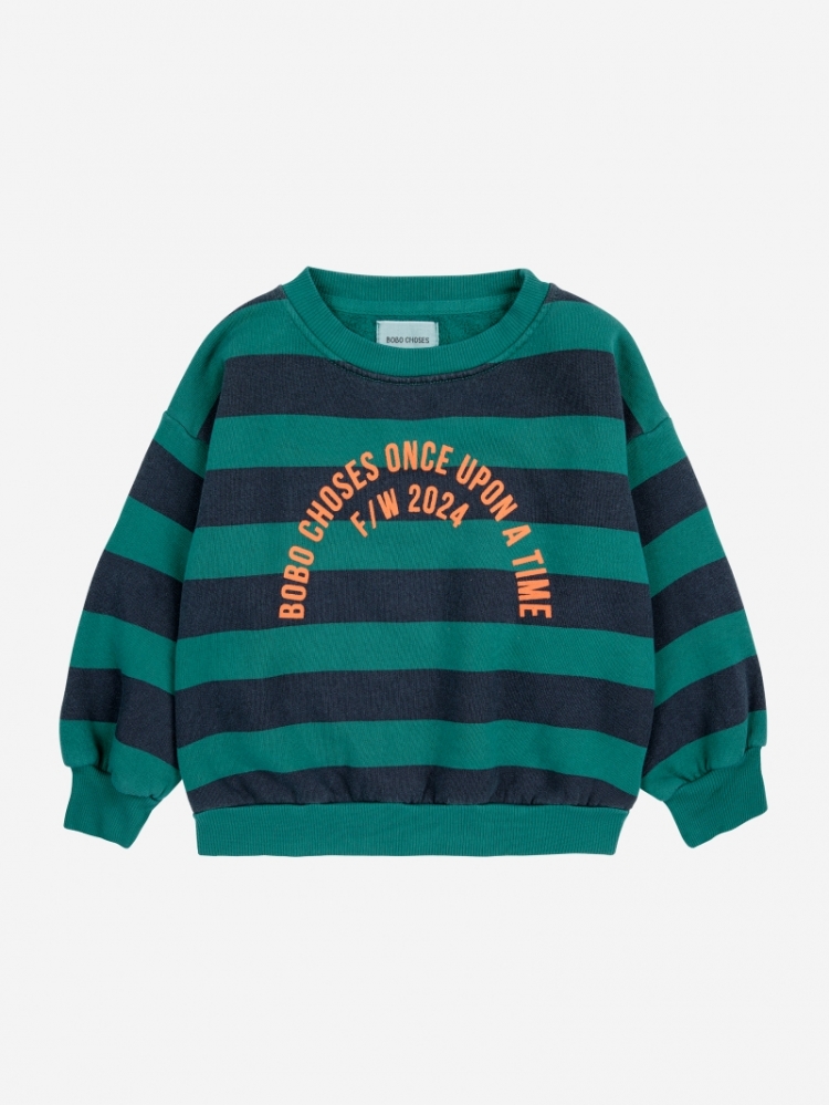 Bobo Circle stripes sweatshirt 401 MIDNIGHT BL