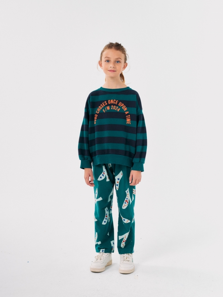 Bobo Circle stripes sweatshirt 401 MIDNIGHT BL