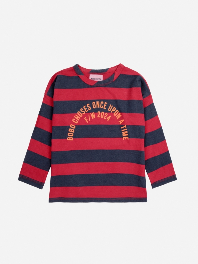 Bobo Circle stripes T-shirt 611 RED