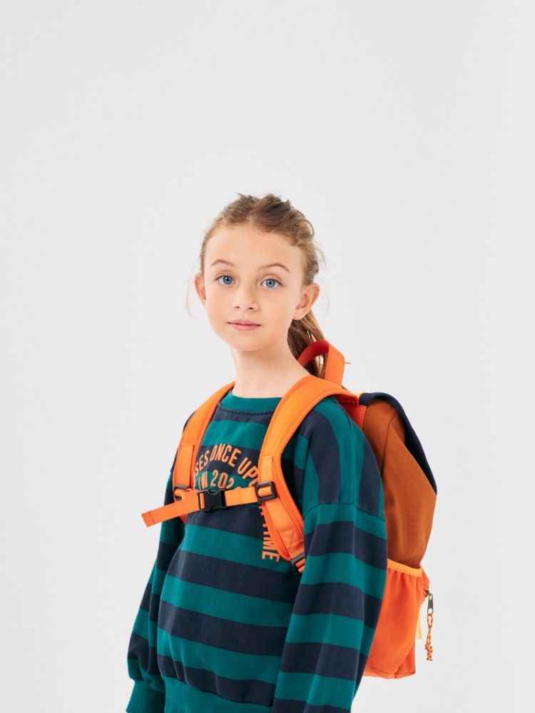 Color Block technic backpack 991 MULTICOLOR