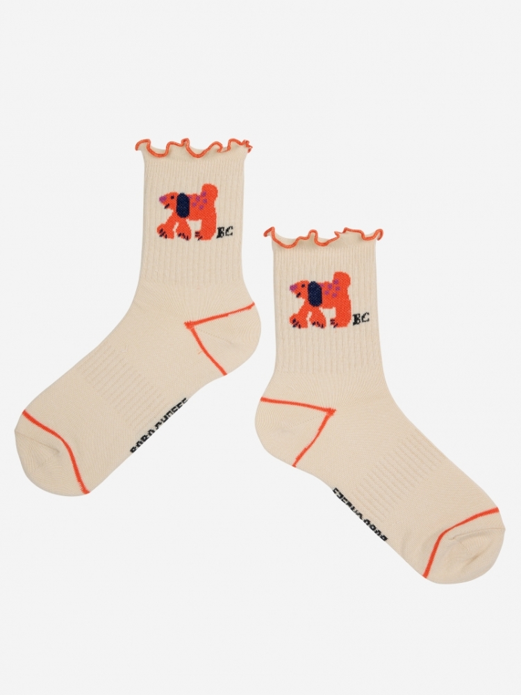 Fairy Dog short socks 101 WHITE