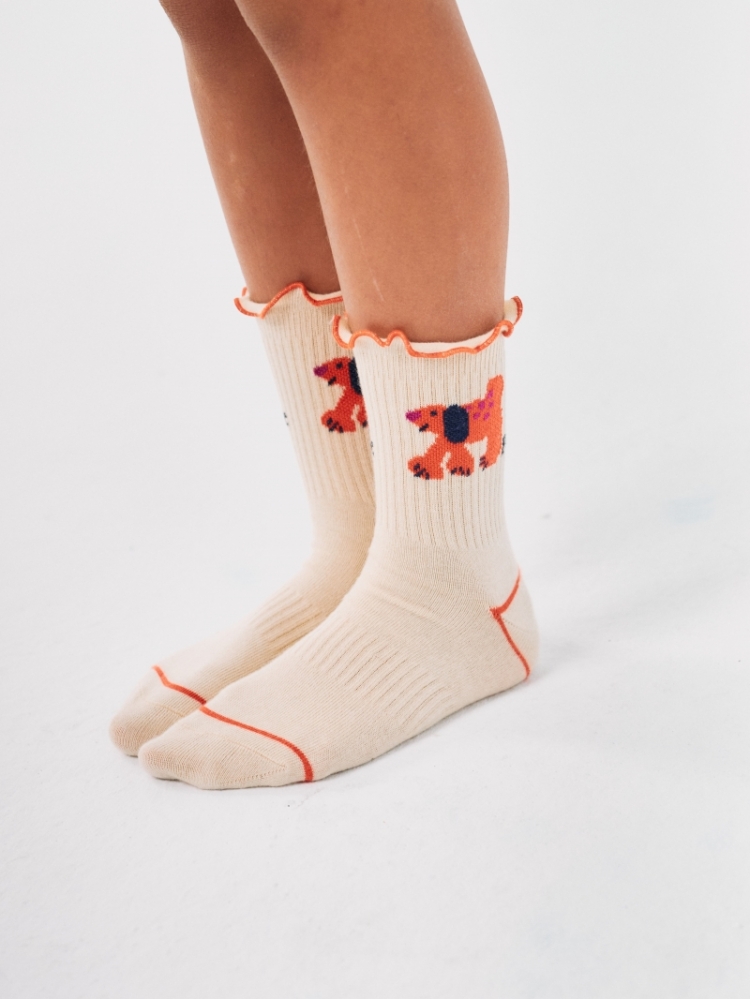 Fairy Dog short socks 101 WHITE