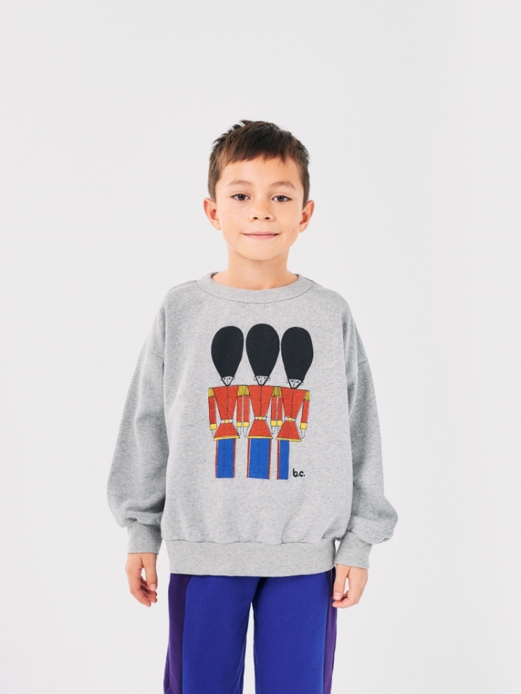 Little Tin Soldiers sweatshirt 51 LIGHT HEATHE