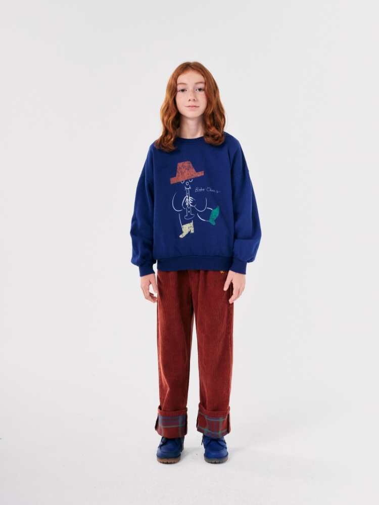 Magic Flute Player sweatshirt 421 BLUE