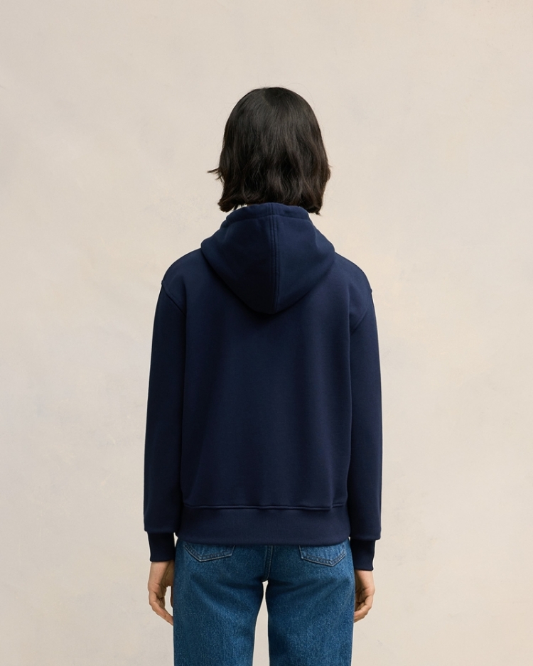 AMI DE COEUR HOODIE 430 NIGHT BLUE