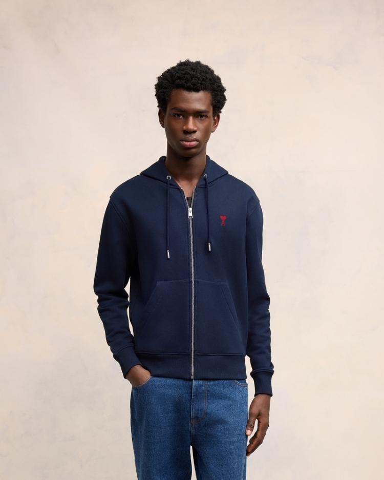 AMI DE COEUR HOODIE 430 NIGHT BLUE