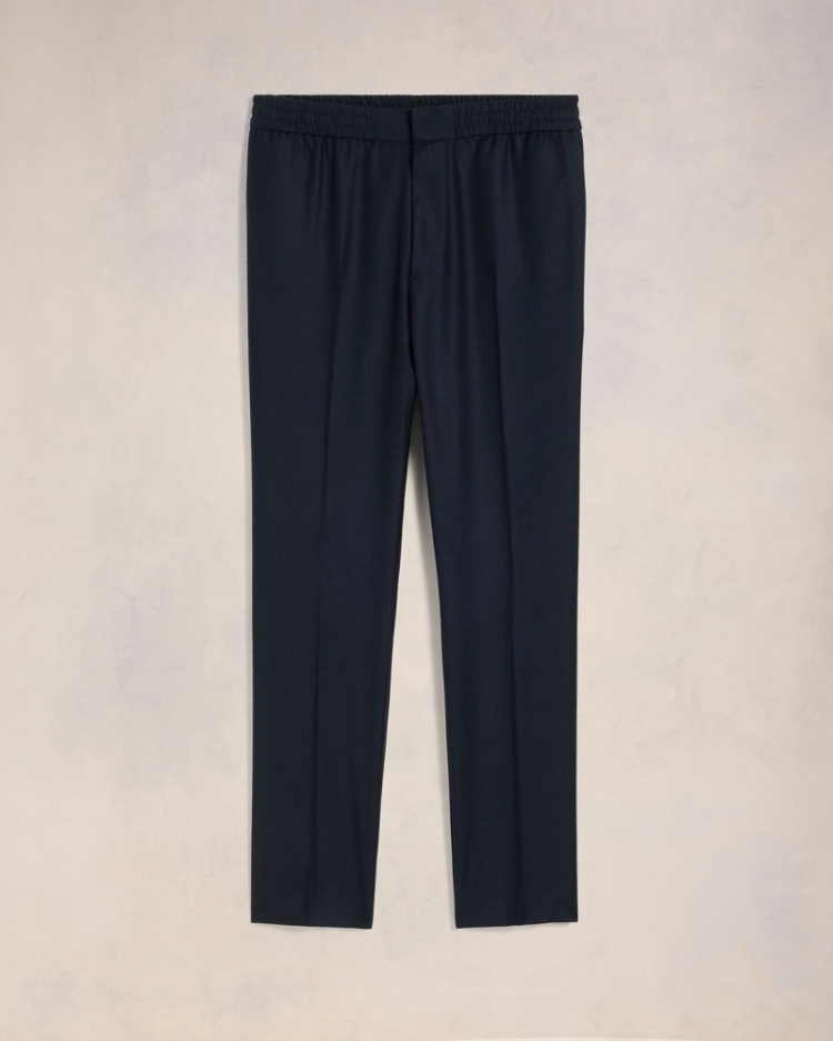 ELASTICATED WAIST PANT 430 NIGHT BLUE