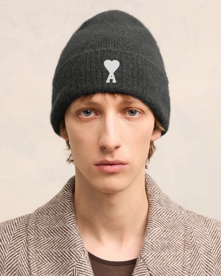 OFF WHITE ADC BEANIE 61 DARK GREY