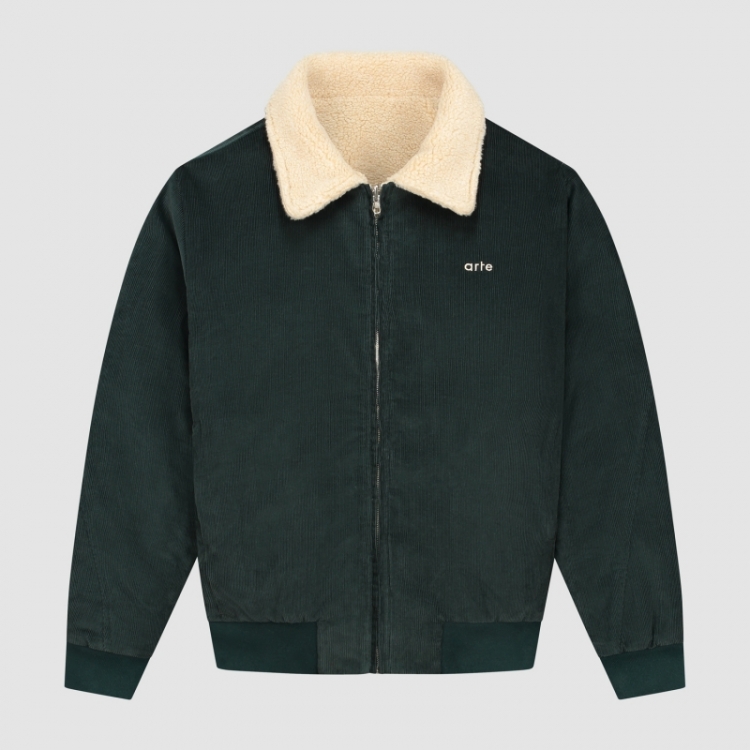 Sherpa Jacket - Green