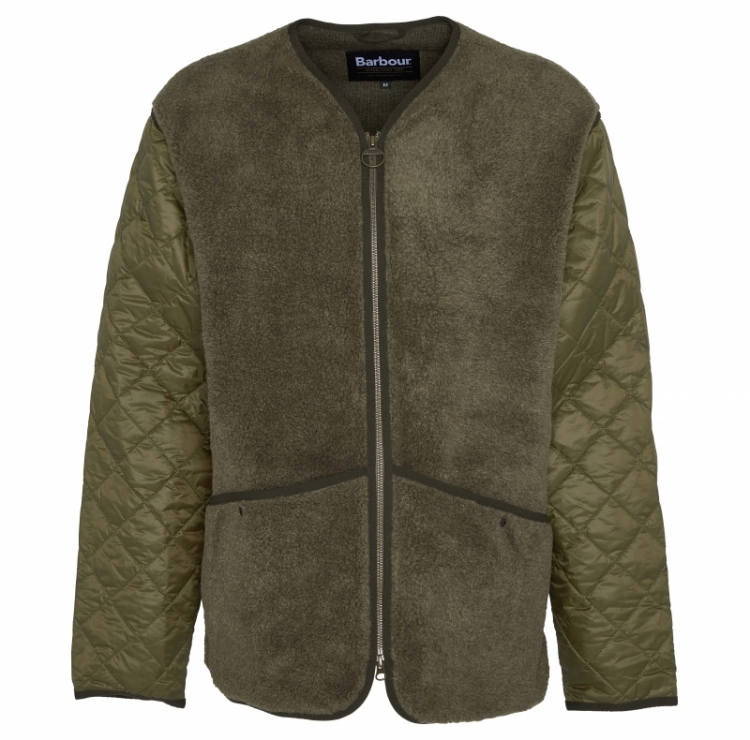 BARBOUR FLIGHT HYBRID LINER SG51 SAGE