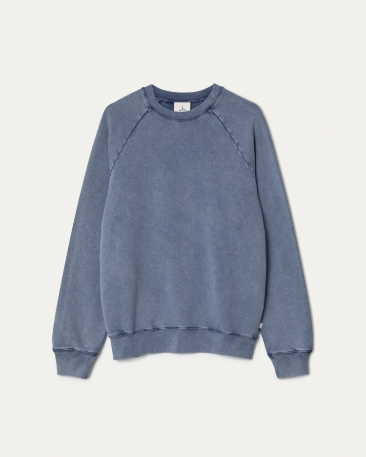 Fleece Sweatshirt Blue