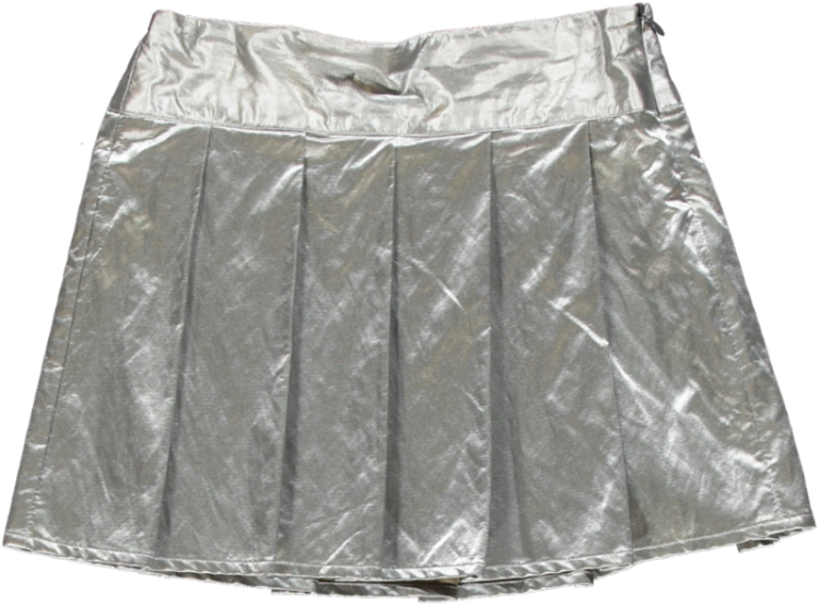 woven skirt 17 SILVER