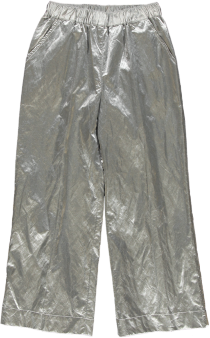 woven trousers 17 SILVER