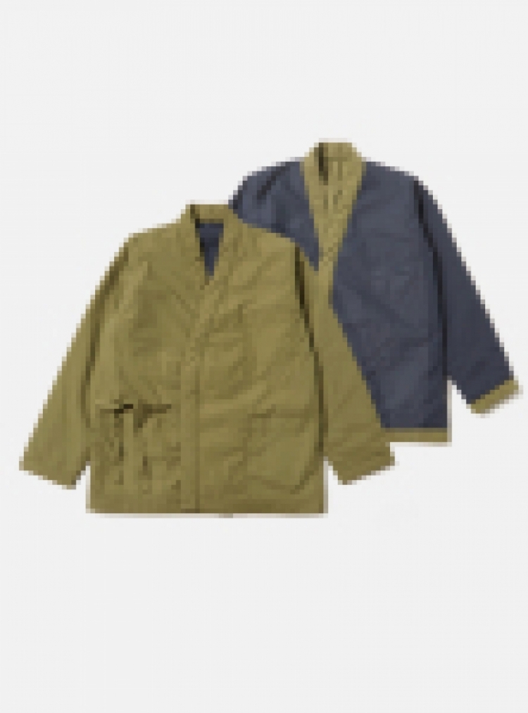 REVERSIBLE KYOTO WORK JACKET OLIVE/NAVY