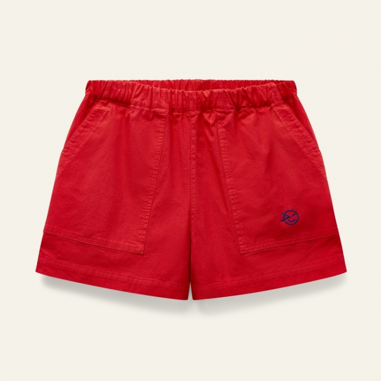 KIMONO SHORT RED