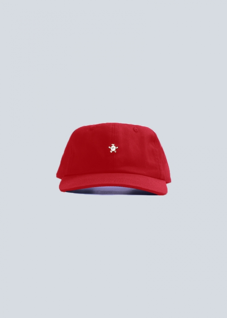 Gold Lemon Cap - Red