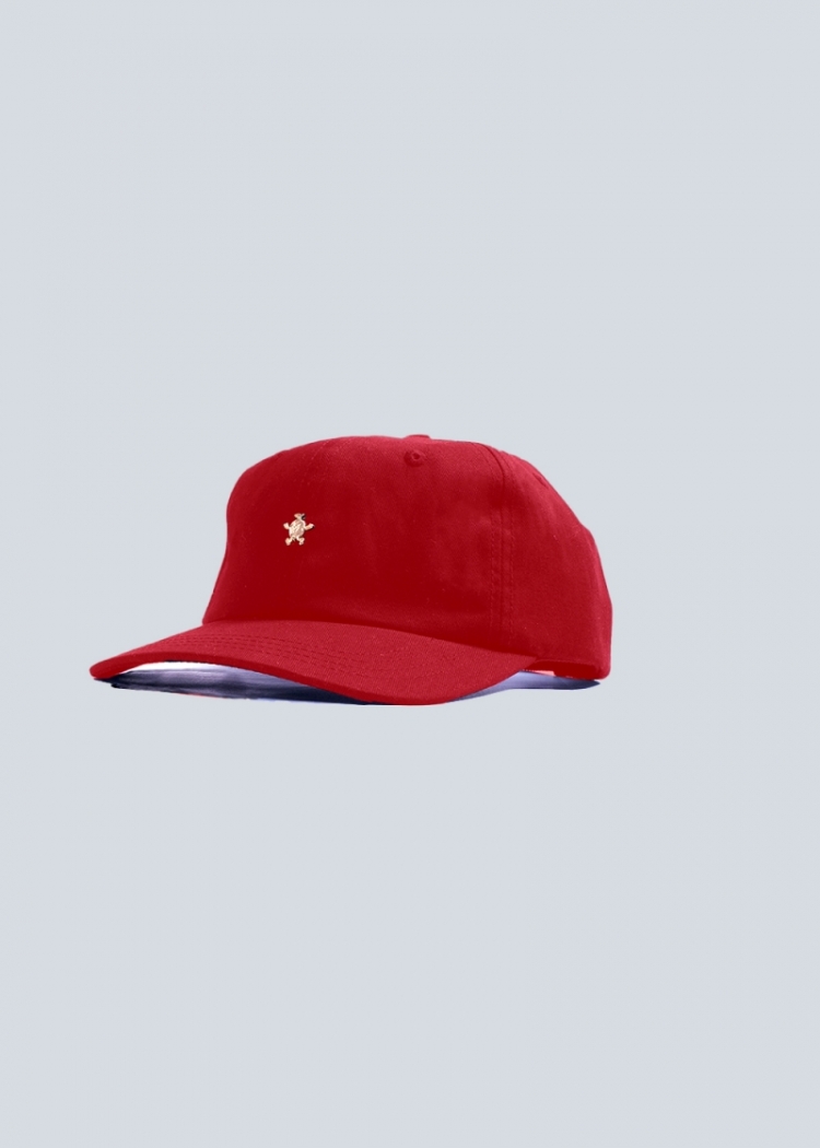 Gold Lemon Cap - Red