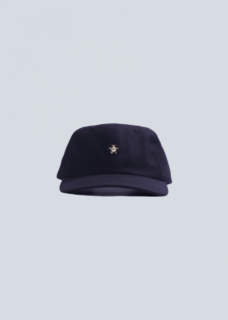 Gold Lemon Cap - Navy