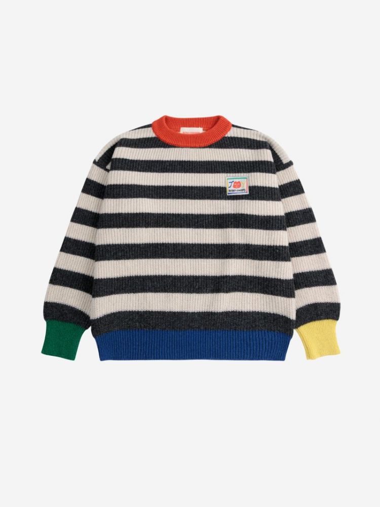 Smiling stripes jumper 991 MULTICOLOR