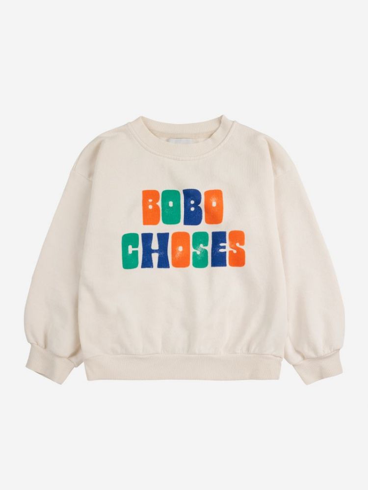Multicolor Bobo Choses sweatsh 199 OFFWHITE