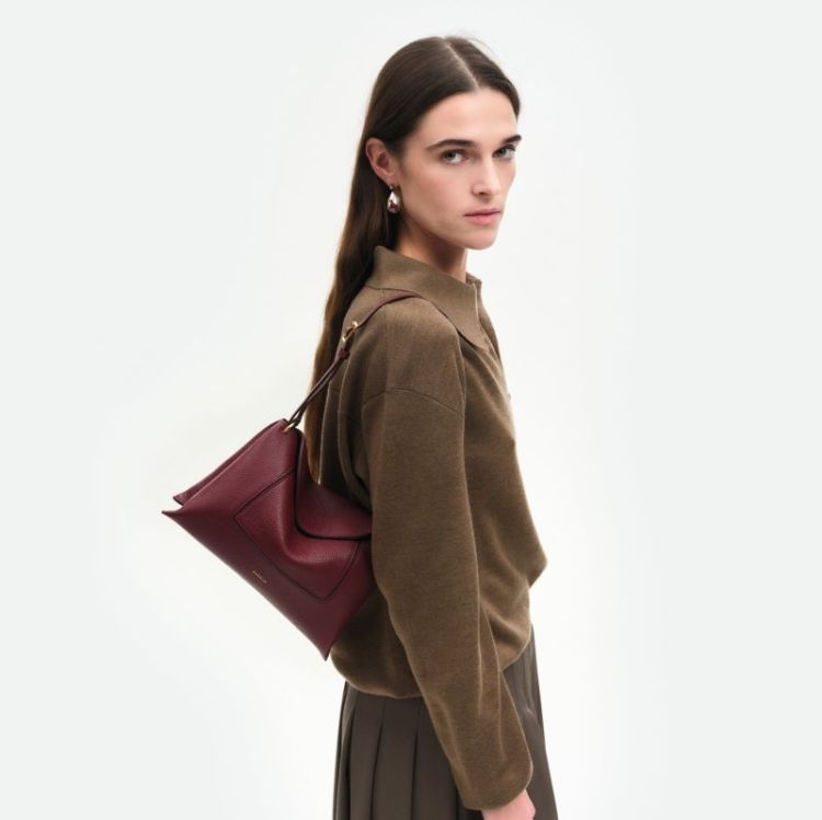 Penelope Slouch Bag 2052 Acai Crust