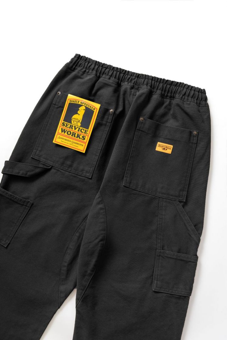 Utility Chef Pants BLCK Black