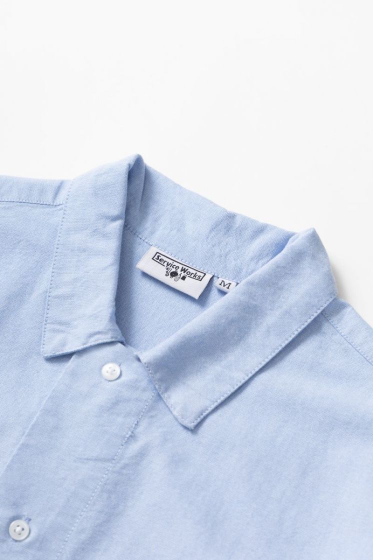 Waiter Shirt BLU Oxford Blue