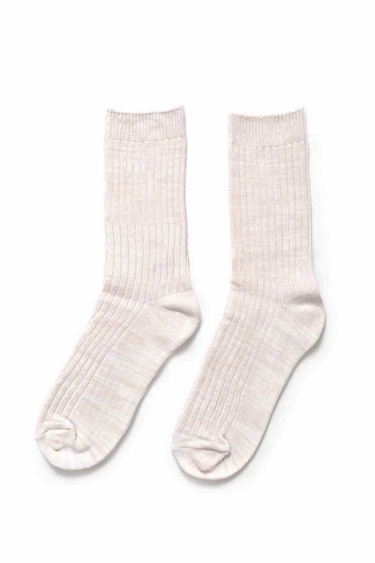 Flecked Socks BGE Beige