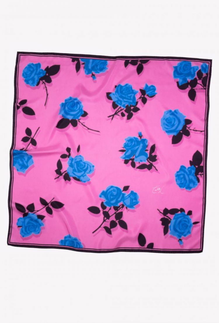 THANK YOU FOR THE ROSES BLUE/PINK