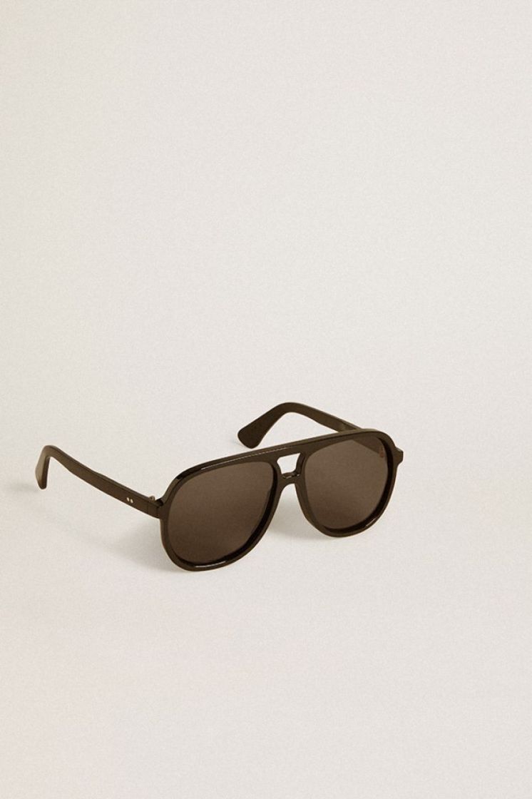 AVIATOR CHARLIE - BI ACETATE - BLACK/BLACK
