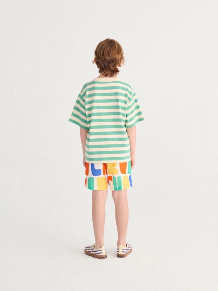 Bobo Choses Modern striped T-s 199 OFFWHITE