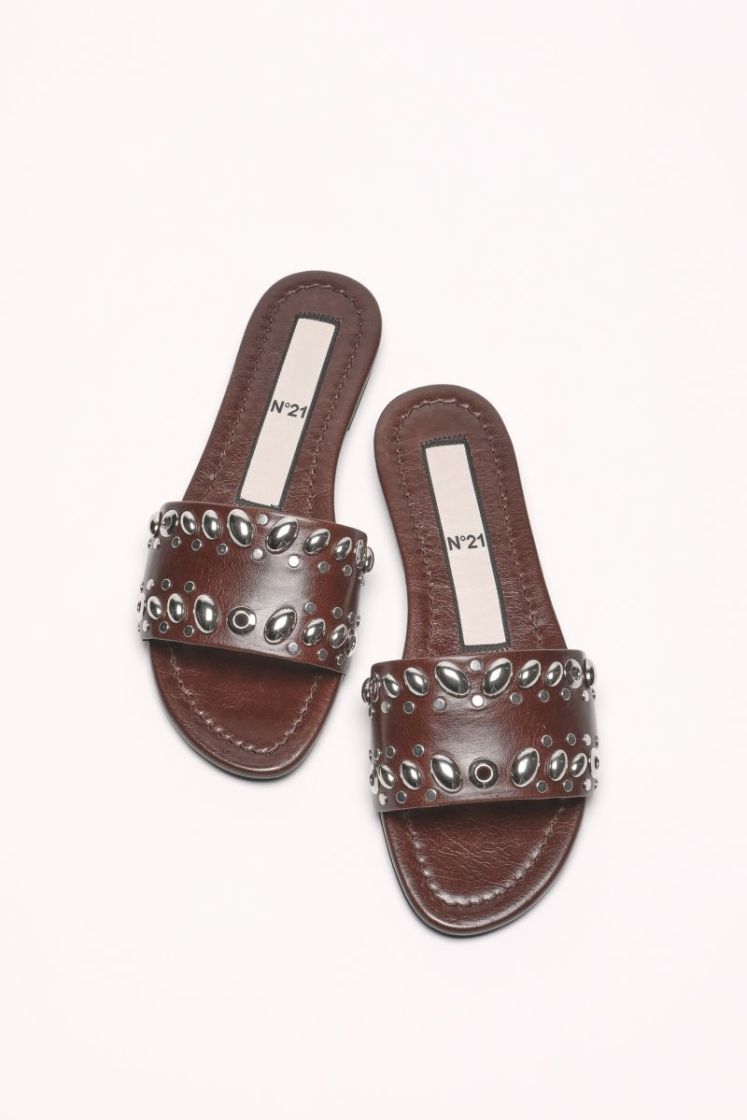 Flat Calf Leather - Chestnut