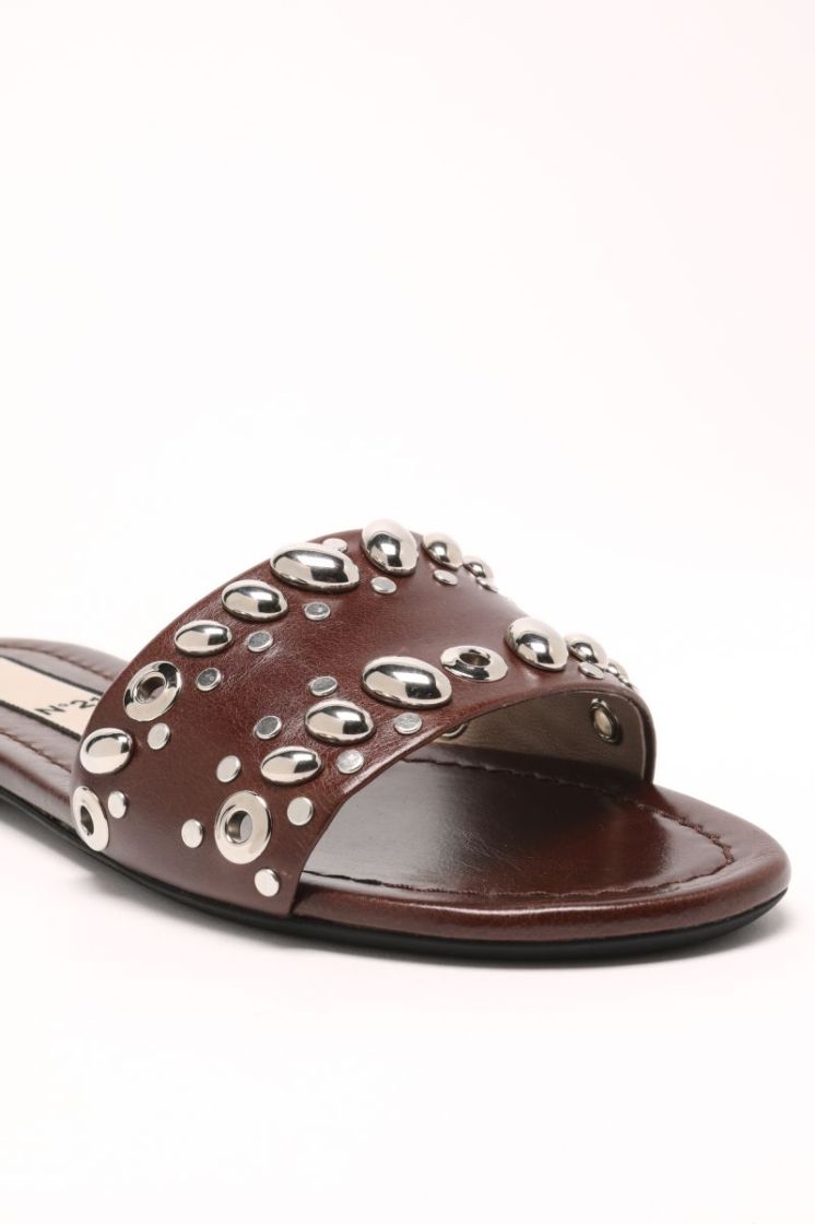 Flat Calf Leather - Chestnut