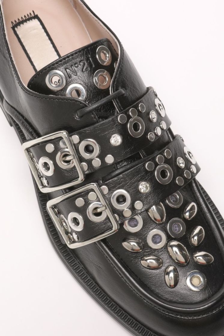 Derby Calf Leather - Black